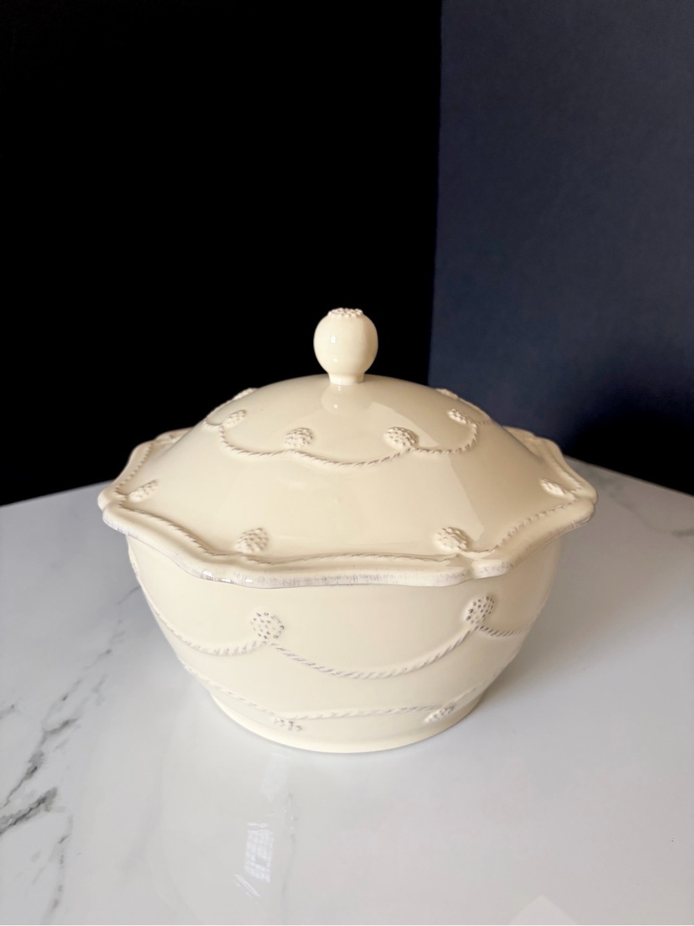 Berry & Thread Casserole Dish with Lid - Butter Yellow - by Juliska